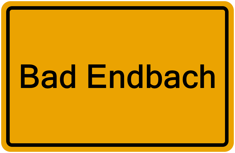 Handelsregisterauszug Bad Endbach